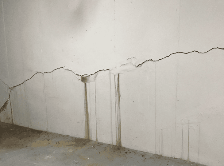 Bowing Basement Walls | Beltsville, MD | AquaGuard Waterproofing