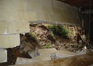 bowed basement walls-washington-dc-aquaguard-waterproofing-1