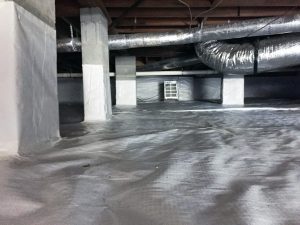 Crawlspace-encapsulation
