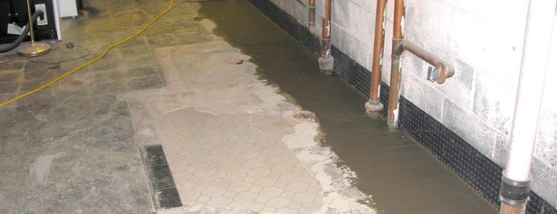 Basement waterproofing